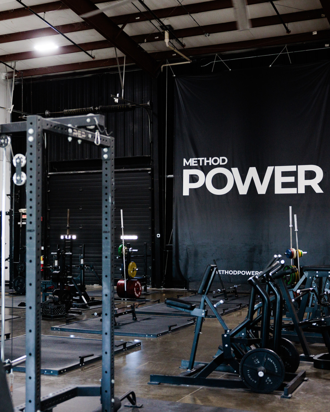 Athlete training at Method Powergym